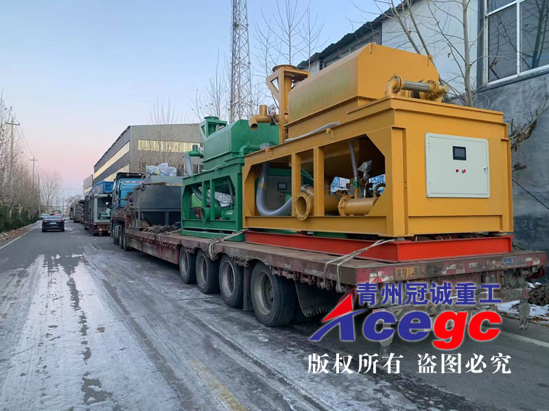砂金设备生产线发往内蒙古