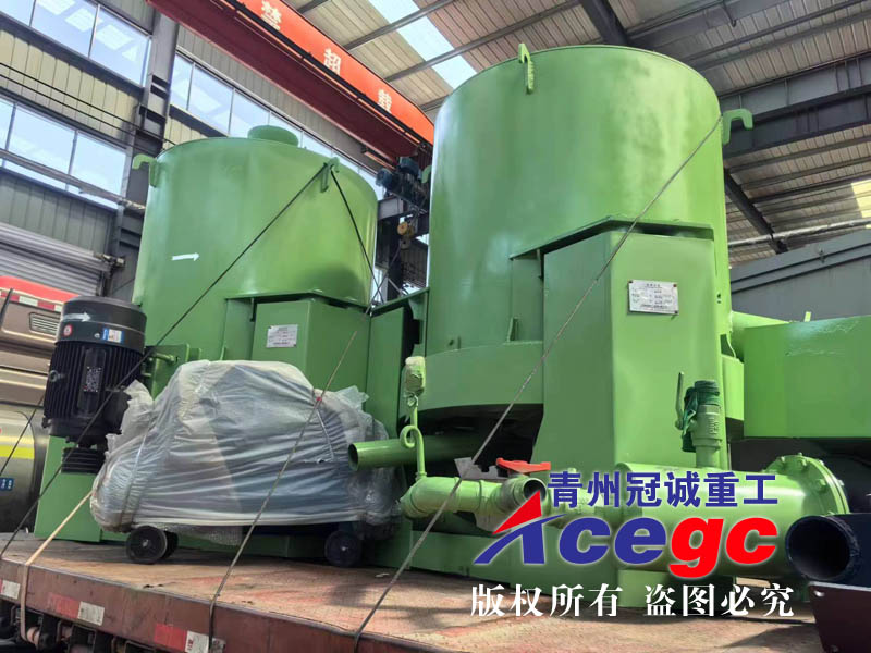 立式停机自动排矿离心机STL40发货现场